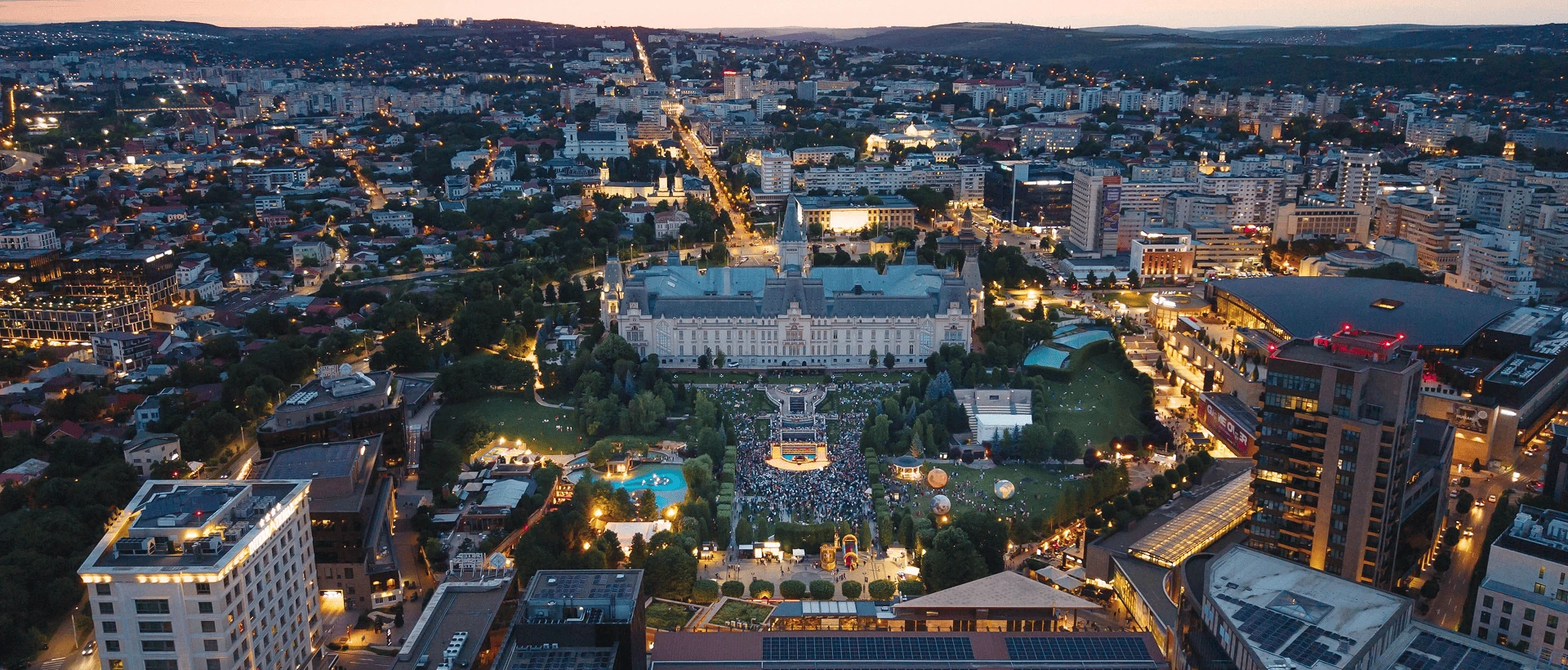 Palatul culturii Iași view